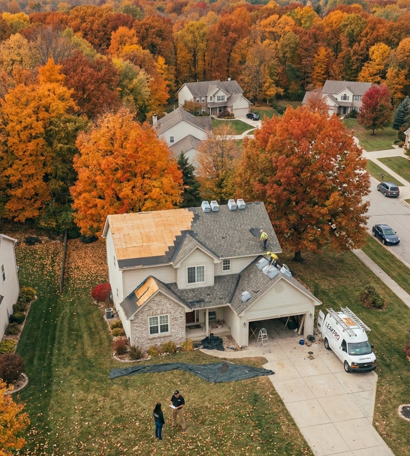 Leak Pro Roofing Northville location